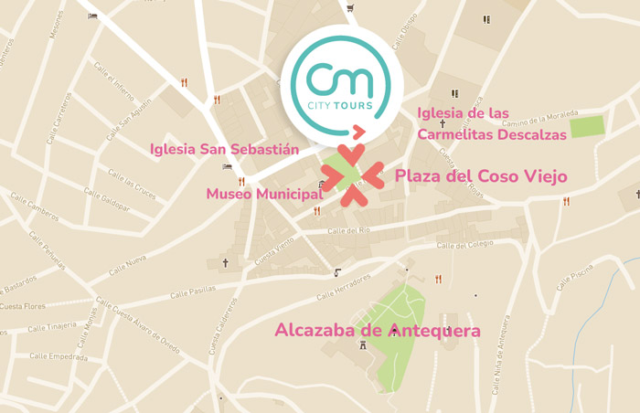 Visita guiada a Antequera: meeting point