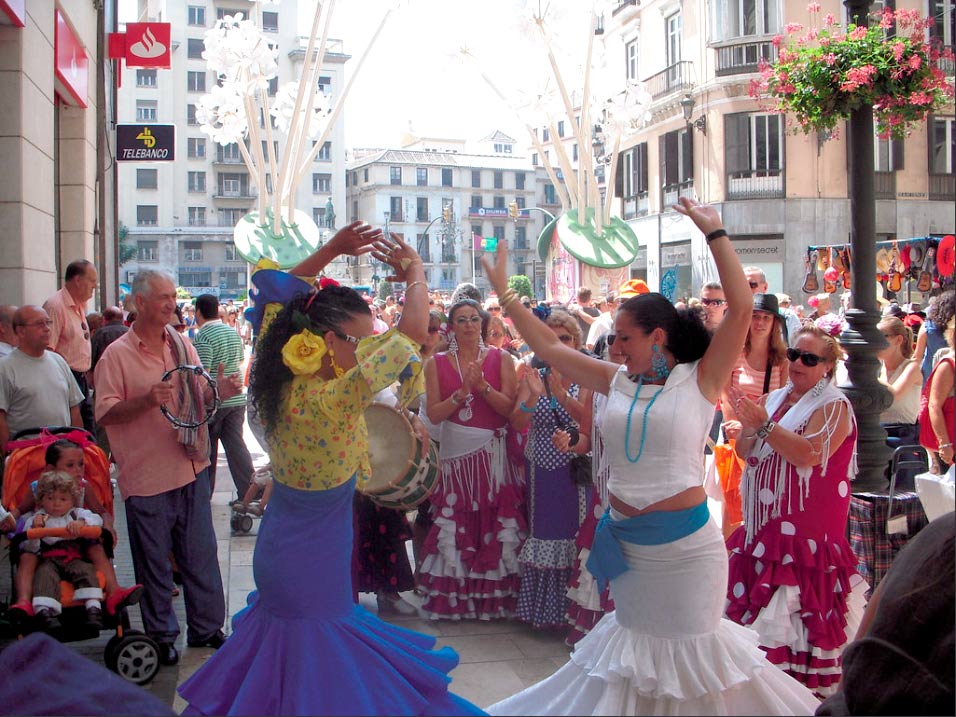 Feria de día de Málaga - Calle Larios